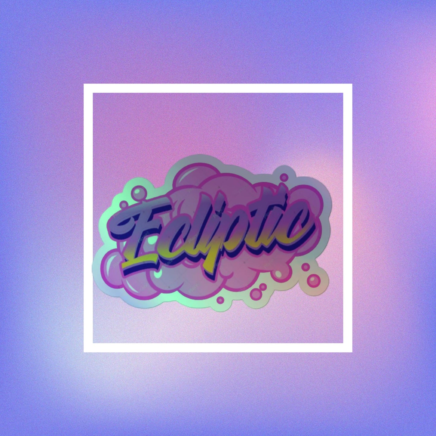 Holographic stickers